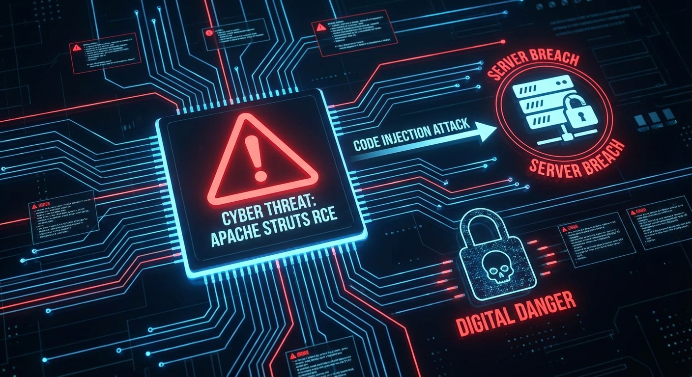 Remote Code Execution in Apache Struts Framework via OGNL Expression Injection
