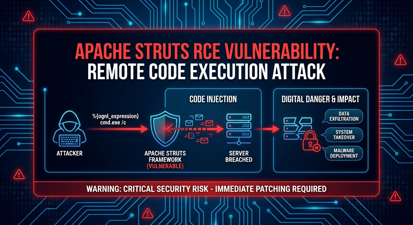 Remote Code Execution in Apache Struts Expression Language Parser